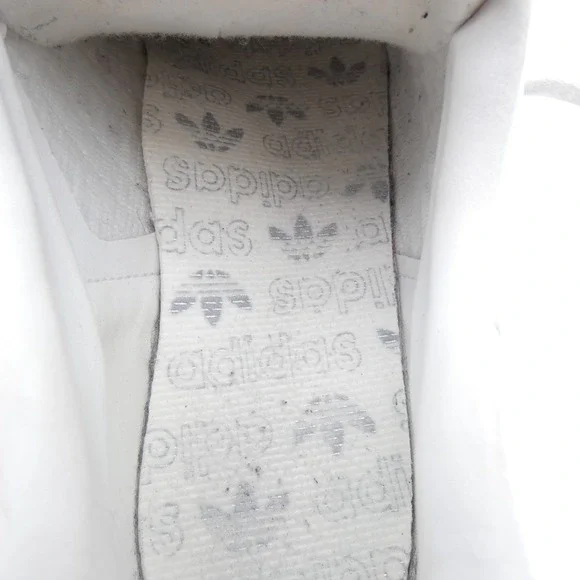 Adidas La Marque Aux 3 678208 Mens 12 Athletic Shoes White Leather Sneakers - Picture 10 of 11